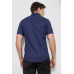 Сорочка чоловіча з принтом, колір синій, 214R7140 XL, 50, XL