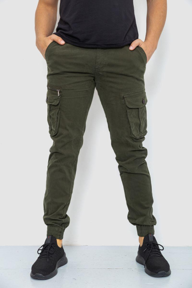 Штани карго чоловічі, колір хакі, 244R2073 30, 30, 30