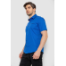 Сорочка чоловіча з принтом, колір електрик, 214R7128 XL, 50, XL