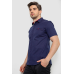 Сорочка чоловіча з принтом, колір синій, 214R7125 XL, 50, XL