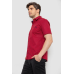 Сорочка чоловіча з принтом, колір бордовий, 214R7124 XL, 50, XL