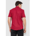 Сорочка чоловіча з принтом, колір бордовий, 214R7124 XL, 50, XL