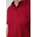 Сорочка чоловіча з принтом, колір бордовий, 214R7124 XL, 50, XL