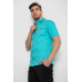 Сорочка чоловіча однотонна, колір бірюзовий, 214R7119 6XL, 60, 6XL