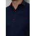 Сорочка чоловіча однотонна, колір темно-синій, 214R7118 XL, 50, XL