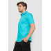 Сорочка чоловіча однотонна, колір бірюзовий, 214R7117 5XL, 58, 5XL