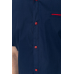 Сорочка чоловіча класична, колір темно-синій, 214R7115 XXXL, 54, XXXL