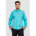 Сорочка чоловіча, колір бірюзовий, 214R7114 4XL, 4XL, 4XL