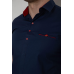 Сорочка чоловіча класична, колір темно-синій, 214R7114-1 XXL, 52, XXL
