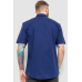 Сорочка чоловіча, колір темно-синій, 214R7113 5XL, 58, 5XL