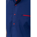 Сорочка чоловіча, колір темно-синій, 214R7113 XXXL, 54, XXXL
