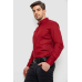 Сорочка чоловіча однотонна, колір бордовий, 214R7076 XL, 50, XL