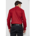 Сорочка чоловіча однотонна, колір бордовий, 214R7076 XL, 50, XL