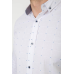 Сорочка чоловіча з принтом, колір білий, 214R7074 XXL, 52, XXL