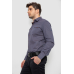 Сорочка чоловіча з принтом, колір синій, 214R7044 5XL, 58, 5XL