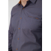 Сорочка чоловіча з принтом, колір синій, 214R7044 5XL, 58, 5XL