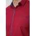 Сорочка чоловіча з принтом, колір бордовий, 214R7028 XL, 50, XL