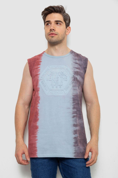 Майка чоловіча, колір різноколір, 244R18-1215 XXXL, 54, XXXL