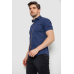 Сорочка чоловіча з принтом, колір синій, 214R7017 XL, 50, XL