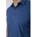 Сорочка чоловіча з принтом, колір джинс, 214R7014 XL, 50, XL