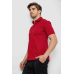 Сорочка чоловіча з принтом, колір бордовий, 214R7014 XXL, 52, XXL