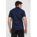 Сорочка чоловіча однотонна, колір темно-синій, 214R7011 XXL, 52, XXL