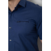 Сорочка чоловіча, колір синій, 214R7008-1 6XL, 60, 6XL