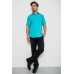 Сорочка чоловіча, колір бірюзовий, 214R7008-1 5XL, 58, 5XL