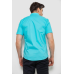 Сорочка чоловіча, колір бірюзовий, 214R7007 XL, 50, XL