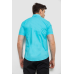 Сорочка чоловіча однотонна, колір блакитний, 214R7003-5 XL, 50, XL