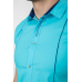 Сорочка чоловіча однотонна, колір блакитний, 214R7003-5 XL, 50, XL