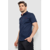 Сорочка чоловіча, колір синій, 214R7002 XXL, 52, XXL