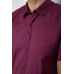 Сорочка чоловіча однотонна, колір сливовий, 214R6917 XXL
