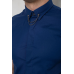 Сорочка чоловіча однотонна, колір синій, 214R6917 XL, 50, XL