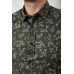 Сорочка чоловіча з принтом, колір хакі, 214R6917-9 XXXL, 54, XXXL