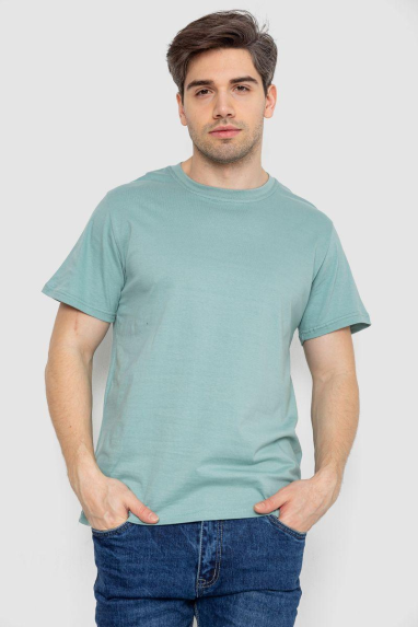 Футболка чоловіча базова білизняна, колір оливковий, 244R121 XL, 50, XL