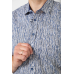 Сорочка чоловіча з принтом, колір синій, 214R6917-8 5XL, 5XL , 5XL