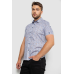 Сорочка чоловіча з принтом, колір сірий, 214R6917-8 5XL, 5XL , 5XL