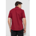 Сорочка чоловіча однотонна, колір бордовий, 214R6917-7 XL, 50, XL