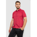 Сорочка чоловіча з принтом, колір бордовий, 214R6917-6 XL, 50, XL