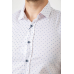 Сорочка чоловіча з принтом, колір білий, 214R6917-4 XL, 50, XL