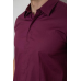 Сорочка чоловіча однотонна, колір сливовий, 214R6917-3 XXL