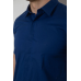 Сорочка чоловіча однотонна, колір синій, 214R6917-3 XL