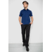 Сорочка чоловіча однотонна, колір синій, 214R6917-3 XXL