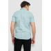 Сорочка чоловіча однотонна, колір оливковий, 214R6917-3 XXL, 52, XXL