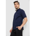 Сорочка чоловіча однотонна, колір темно-синій, 214R6917-2 XL