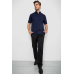 Сорочка чоловіча однотонна, колір темно-синій, 214R6917-2 XXL