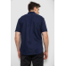 Сорочка чоловіча однотонна, колір темно-синій, 214R6917-2 XXL