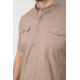 Сорочка чоловіча однотонна, колір мокко, 214R6917-2 XL, 50, XL