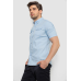 Сорочка чоловіча однотонна, колір блакитний, 214R6917-2 XL, 50, XL